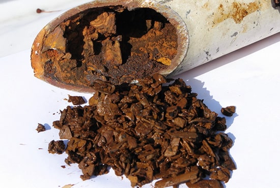 Ongelmana korroosiotuotteet